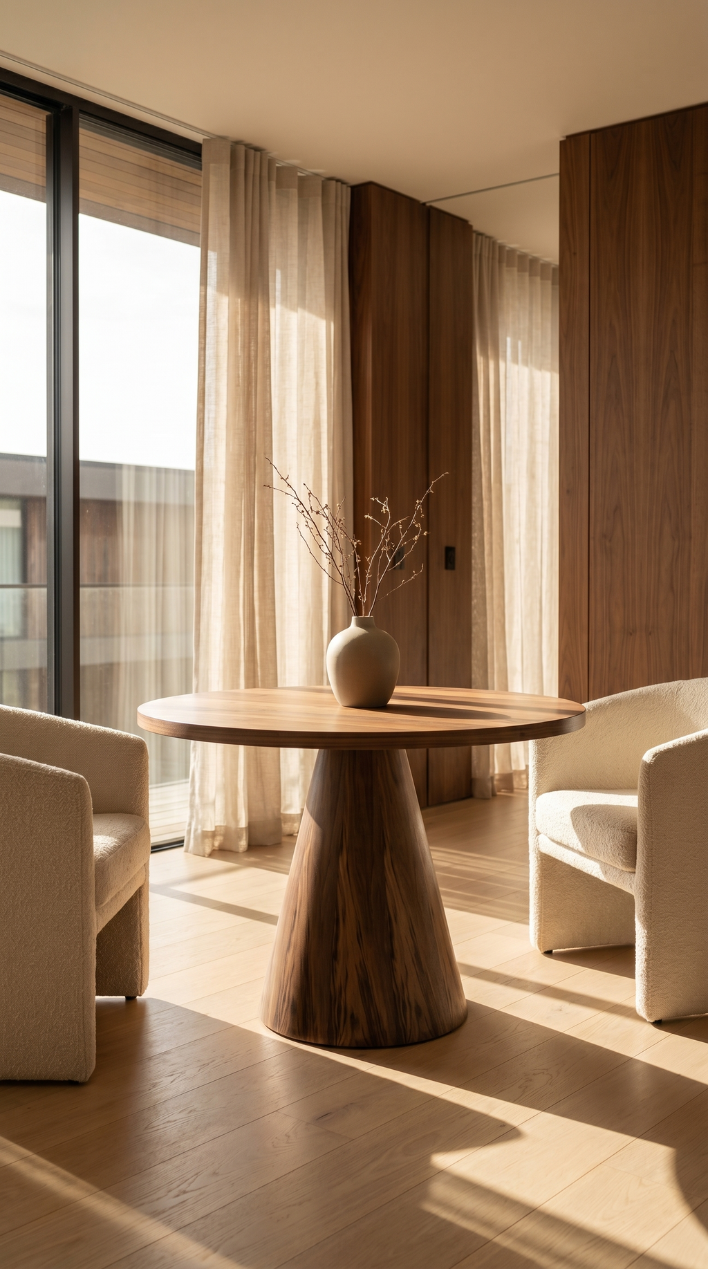 Cone Walnut Dining Table