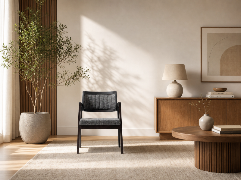 Cozy Wood Chair living room furniture