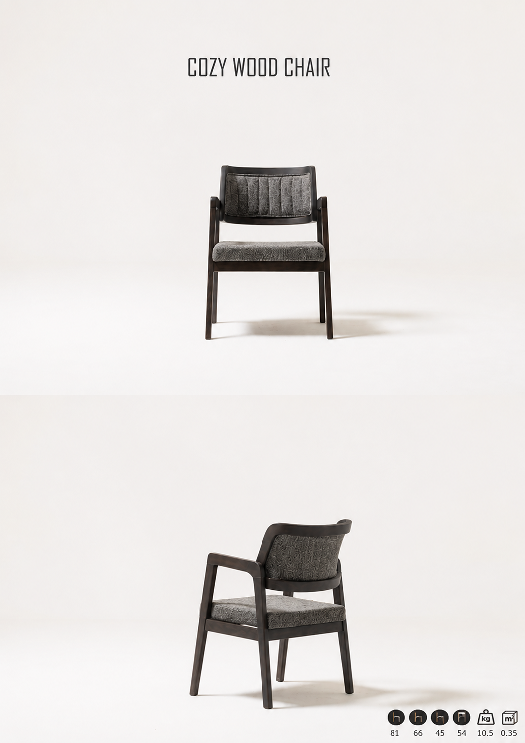 Cozy Wood Chair modern furniture