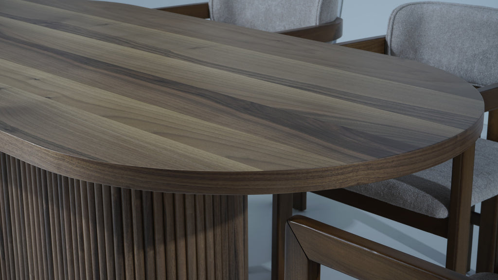 Urban Walnut Dining Table