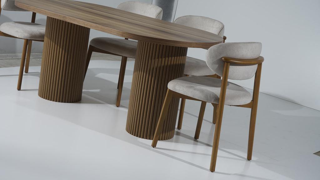 Heritage Walnut Dining Table