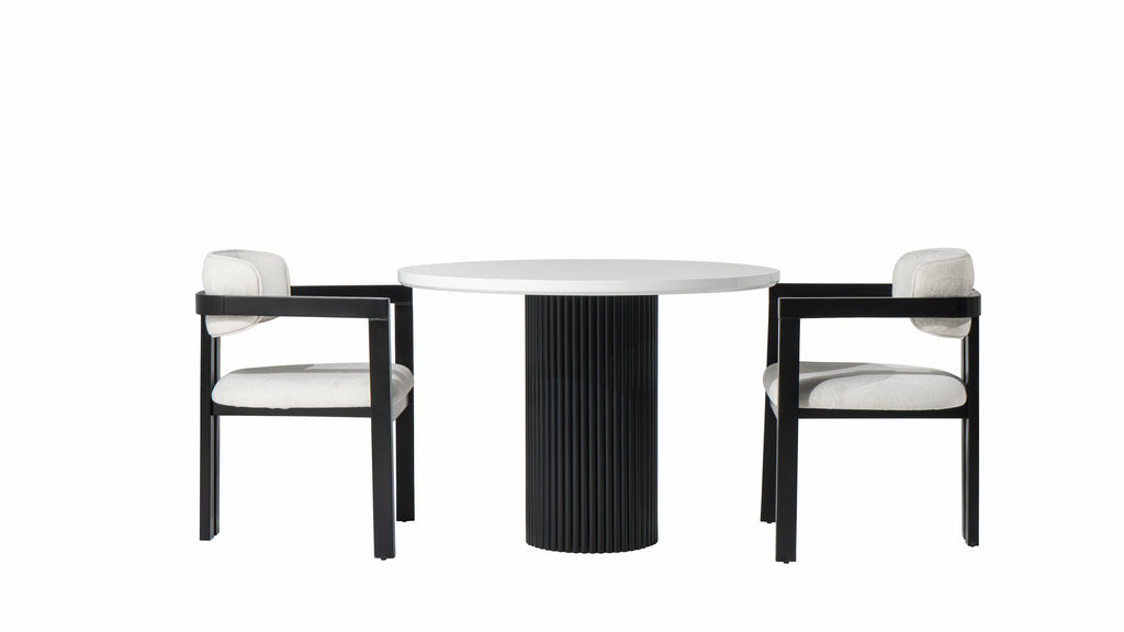 Nordic Contrast Dining Table