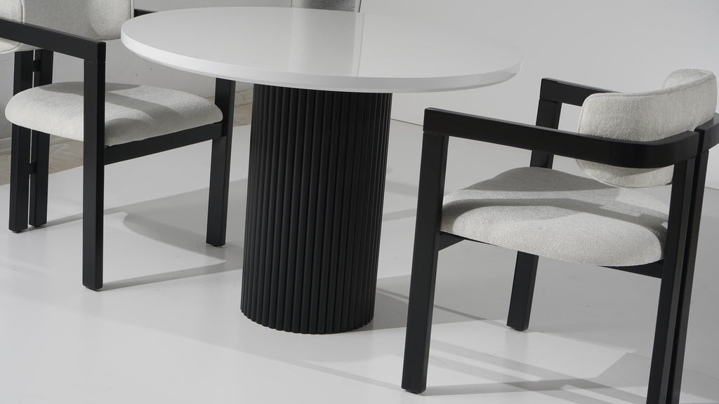 Nordic Contrast Dining Table