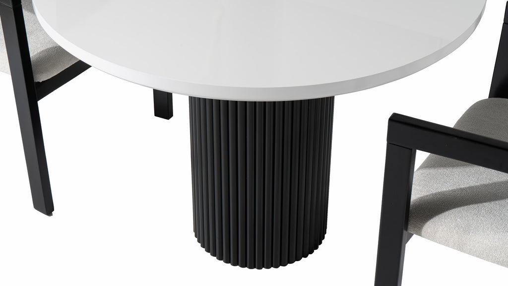 Nordic Contrast Dining Table