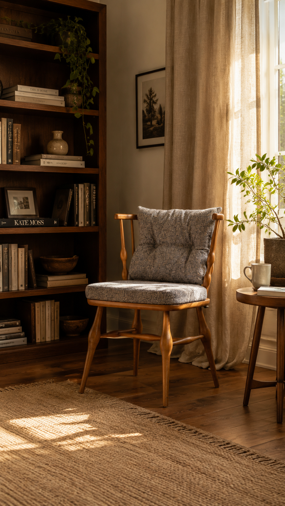 Spindle Retro Chair