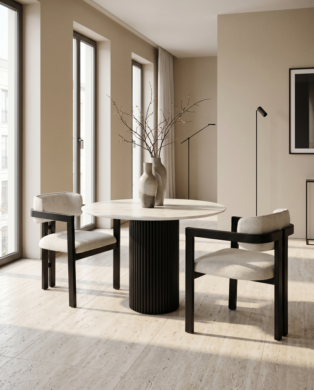 Nordic Marble Dining Table