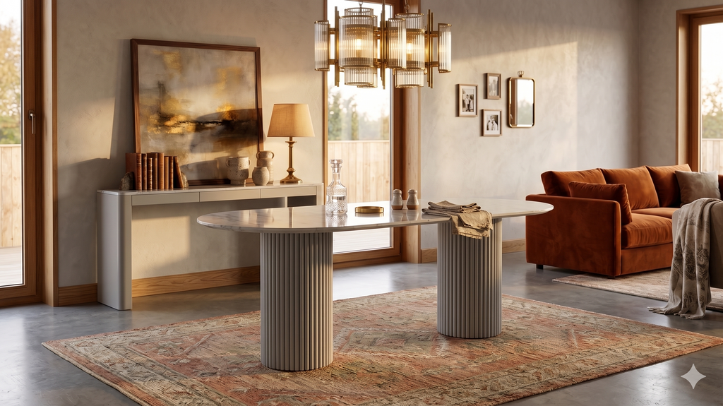 Pure Marble Dining Table