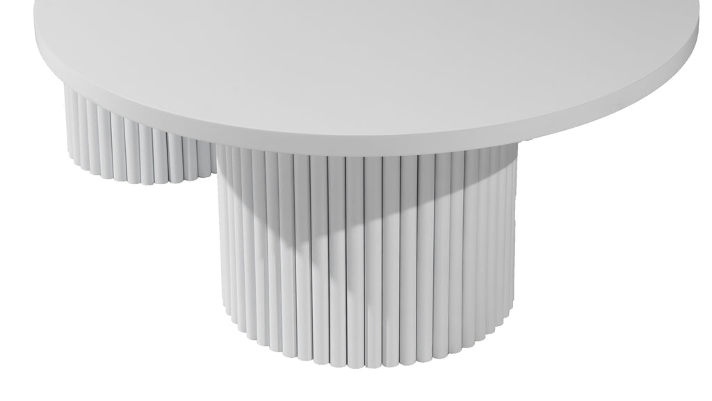 Metro Triple Coffee Tables | White | 3 pcs