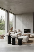 Mono Triple Coffe Table | Black | 3 pcs