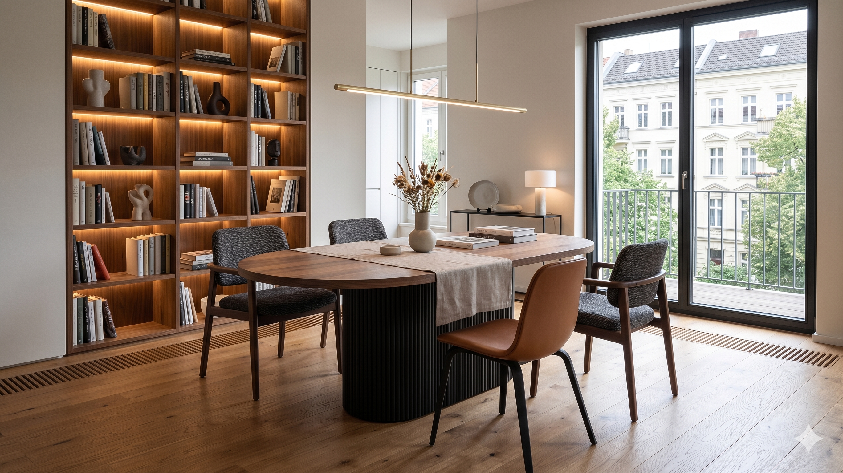 Urban Noir Dining Table