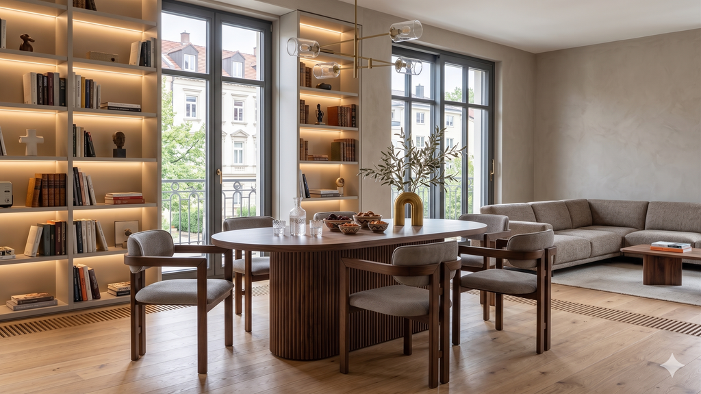 Urban Walnut Dining Table