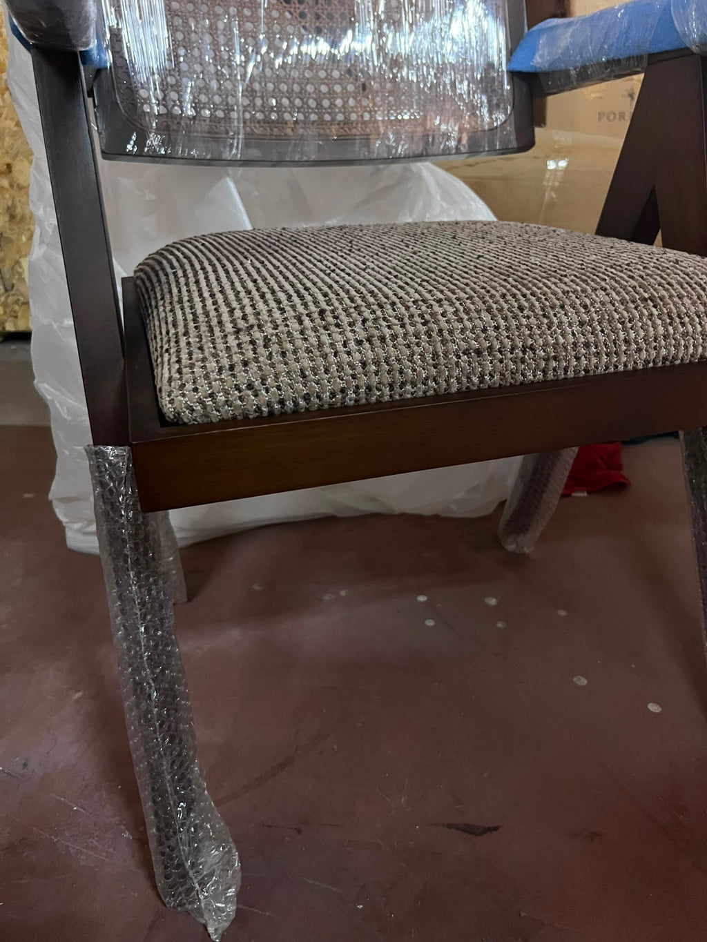 Caneva Upholstered Dining Chair – Fabric | Modern Design | Nordiva Home
