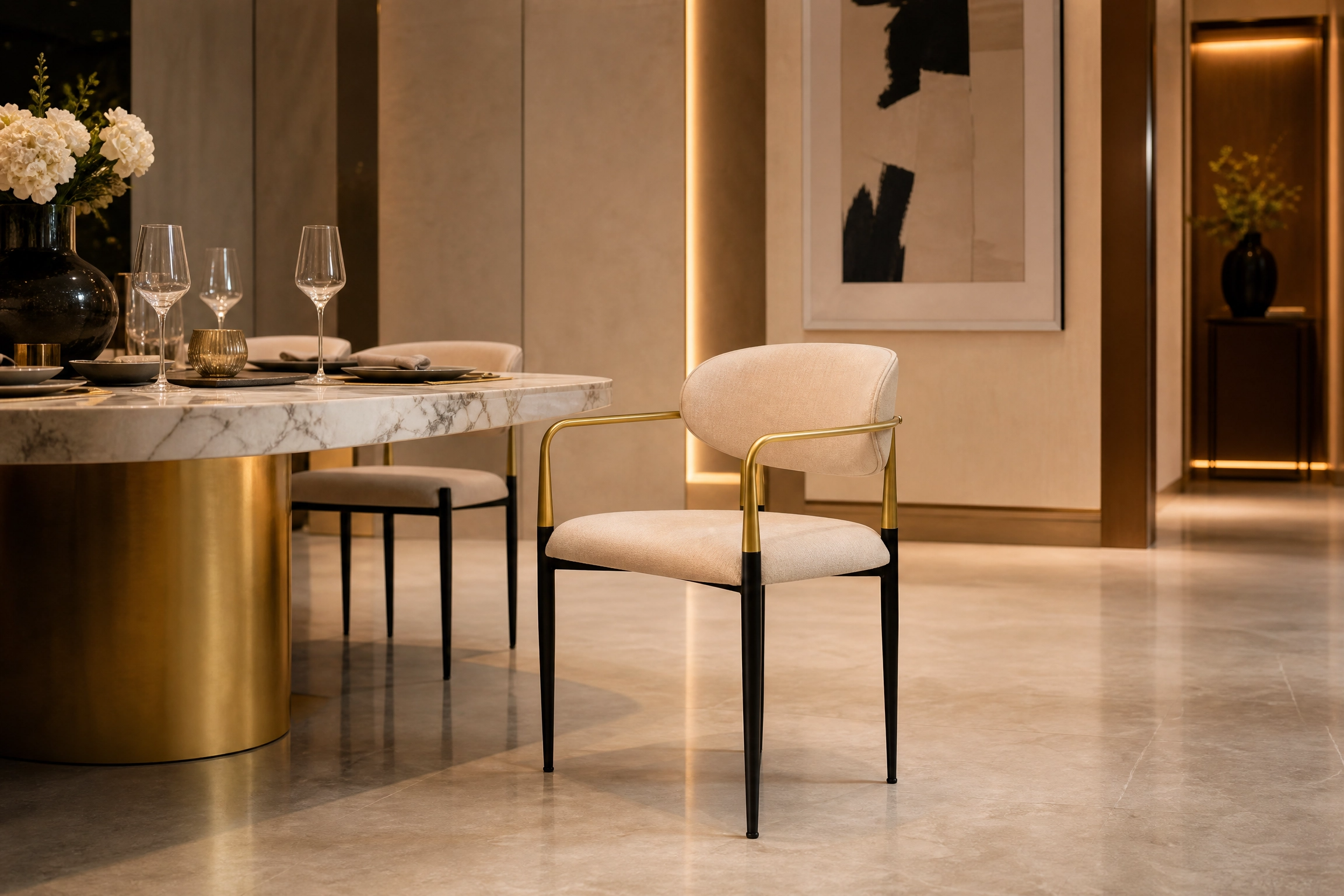 Essence Gold Chair premium office seating