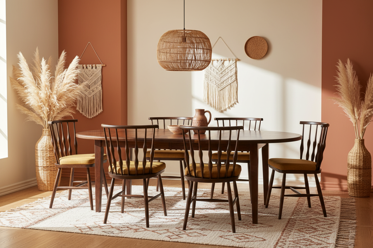 Vinta Chair - Boho Ev Ortamı