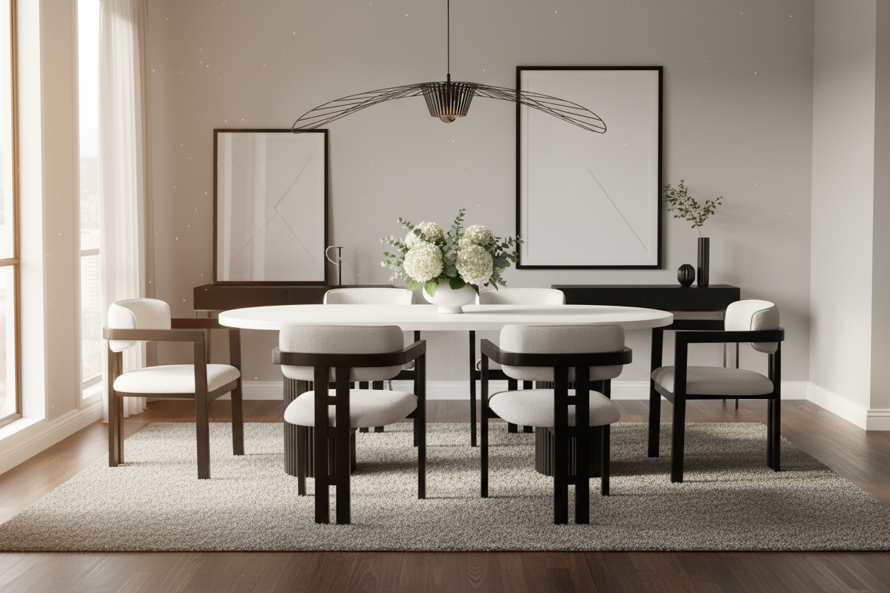 Heritage White/Black - Şik Ev Ortamı