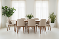 Lumina Wood Chair - Aydınlık Skandinav Ev Ortamı