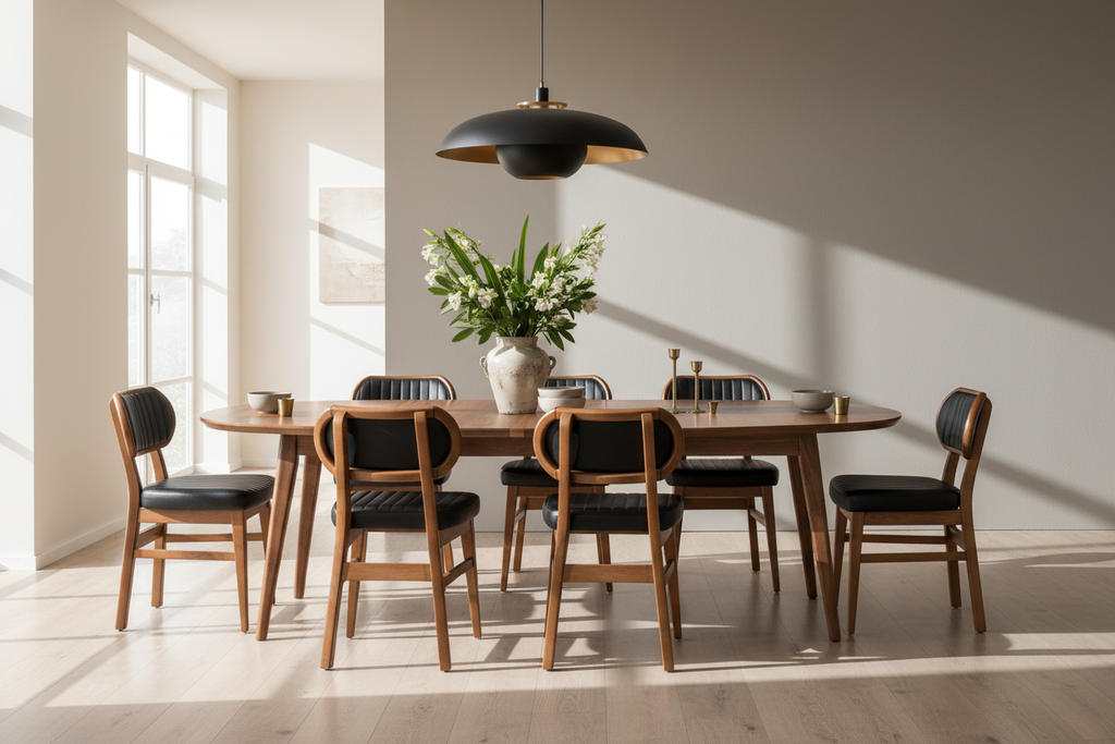Metro Wood Chair - Aydınlık Ev Ortamı