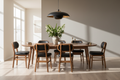 Metro Wood Chair - Aydınlık Ev Ortamı