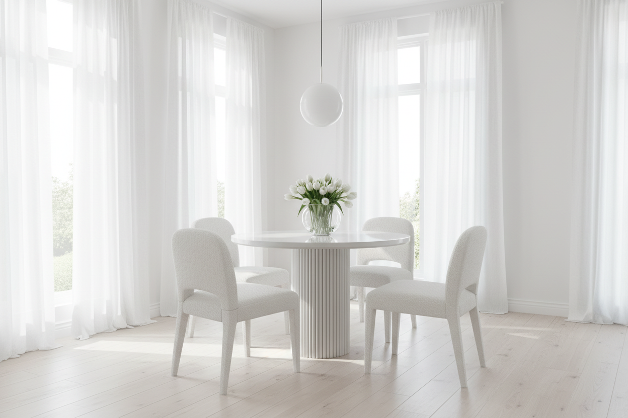 Urban White - Aydınlık Skandinav Ev Ortamı