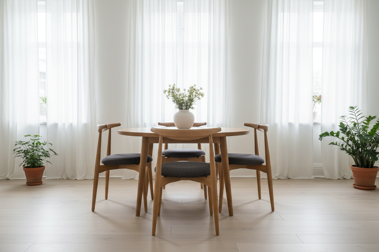 Oslo Chair - Aydınlık Skandinav Ev Ortamı