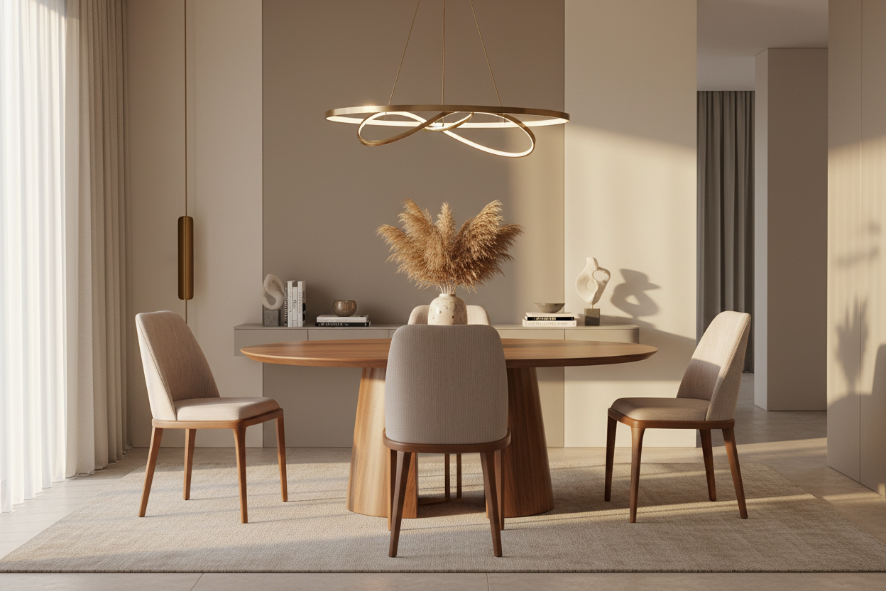 Lumina Wood Chair - Sıcak Ev Ortamı