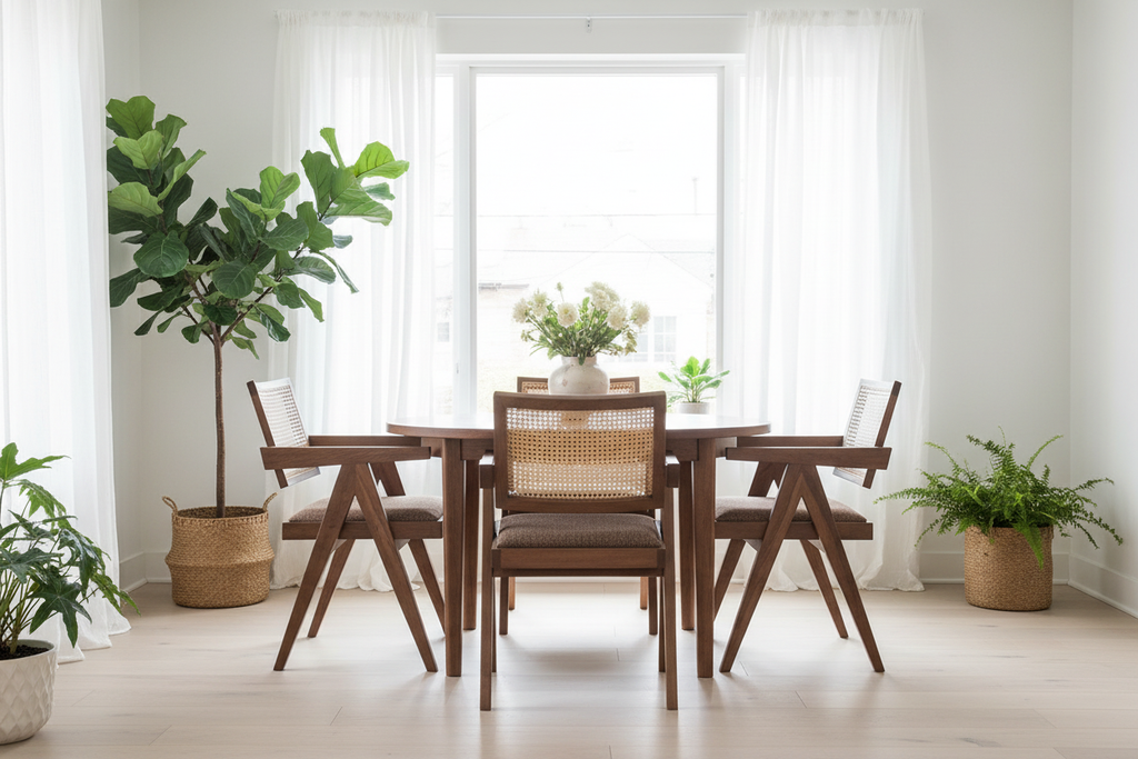 Apex Natural Chair - Aydınlık Ev Ortamı