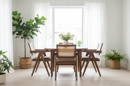 Apex Natural Chair - Aydınlık Ev Ortamı