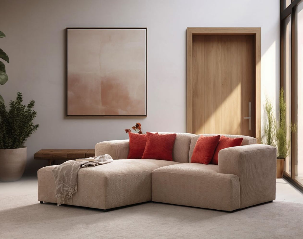 Madrid Corner Sofa Premium Upholstered Corner Sofa